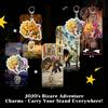 JOJO Bizarre Adventure Джорно Бруно Двусторонний Акриловый Брелок Аниме Инновационное Крепление Подвеска Подарок для Фанатов