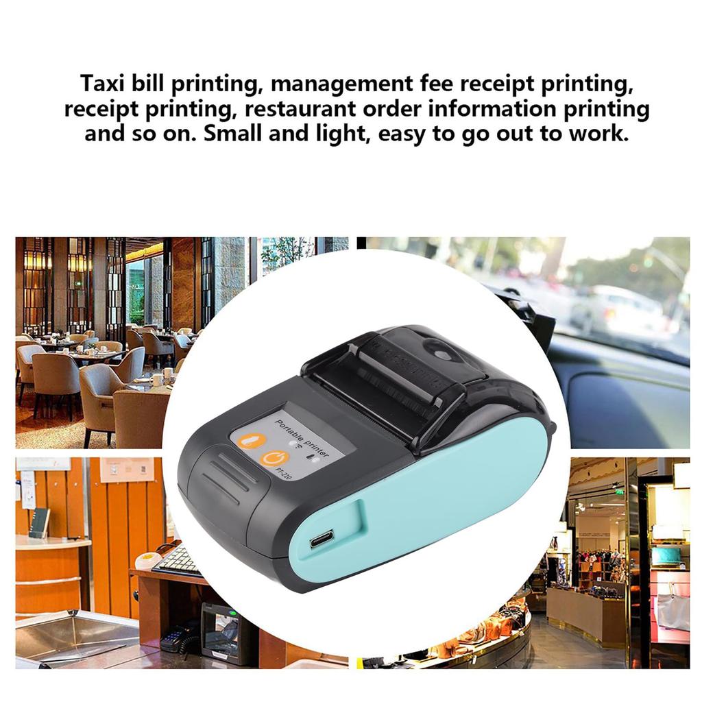 Receipt Printer Thermal Printer Portable Printer Thermal Receipt Printer Mini Printer Bluetooth Thermal Printer Thermal Printer Mobile Printer