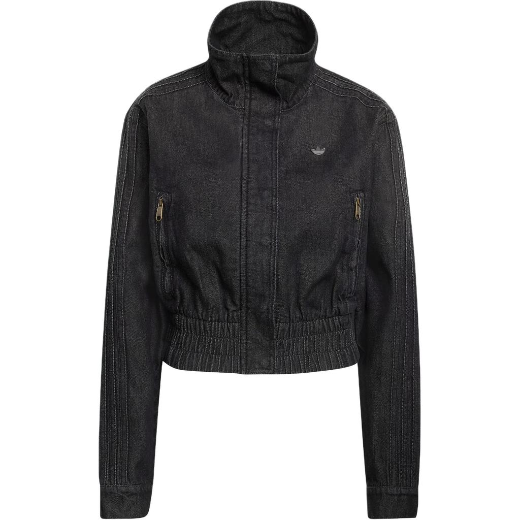 adidas Оригинальная Джинсовая куртка-топ TRACKTOP Женская KD3918