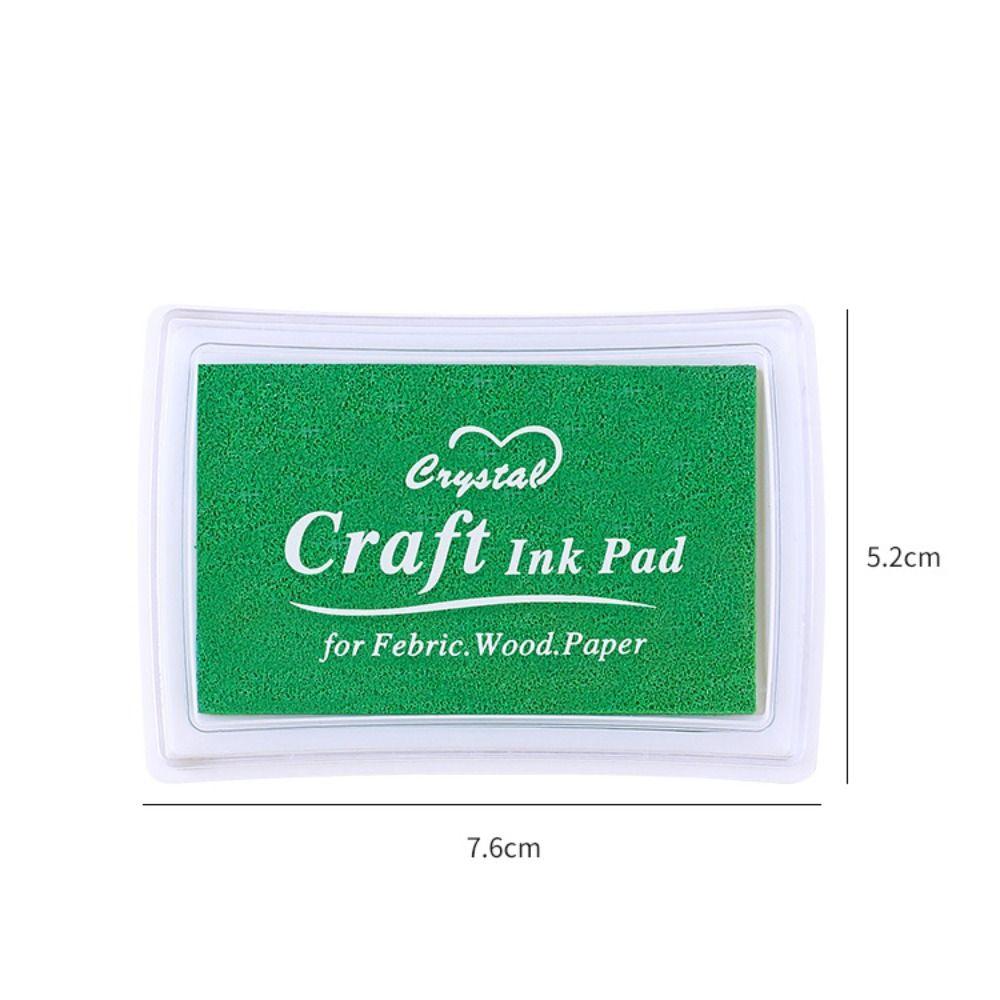 Quick-drying Finger Signature Inkpad Clear Stamping Thumbprint Ink Pad  Graffiti Drawing