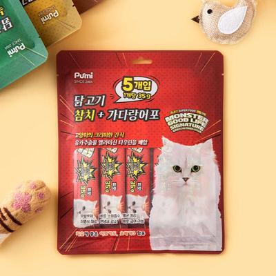 [Pet] Monster Good Life Cat Snack Курица и тунец 35 г 5 упаковок