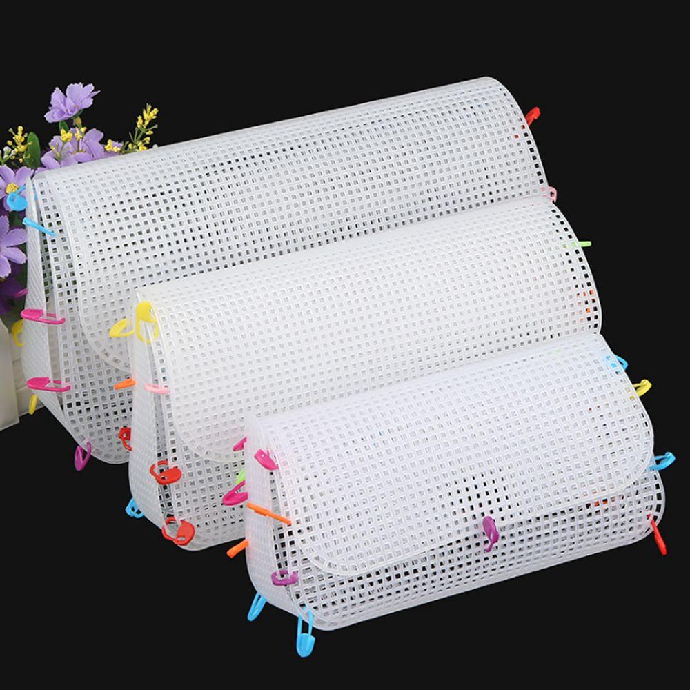 DIY Latch Hook Bags Craft Supplies Plastic Mesh Cloth Thread Hook Hook Bags Bag Rug
