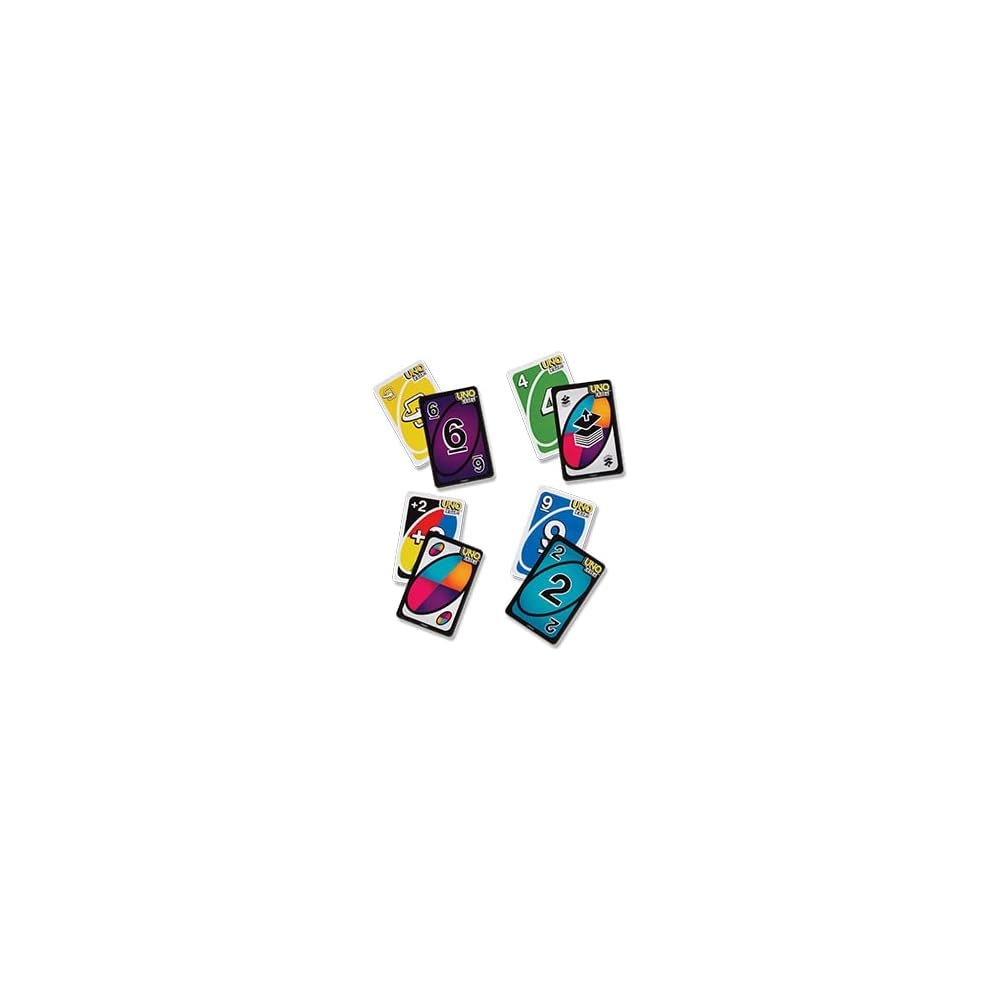Настольная игра Mattel UNO Flip для вечеринок, 2-10 игроков, от 7 лет, GDR44