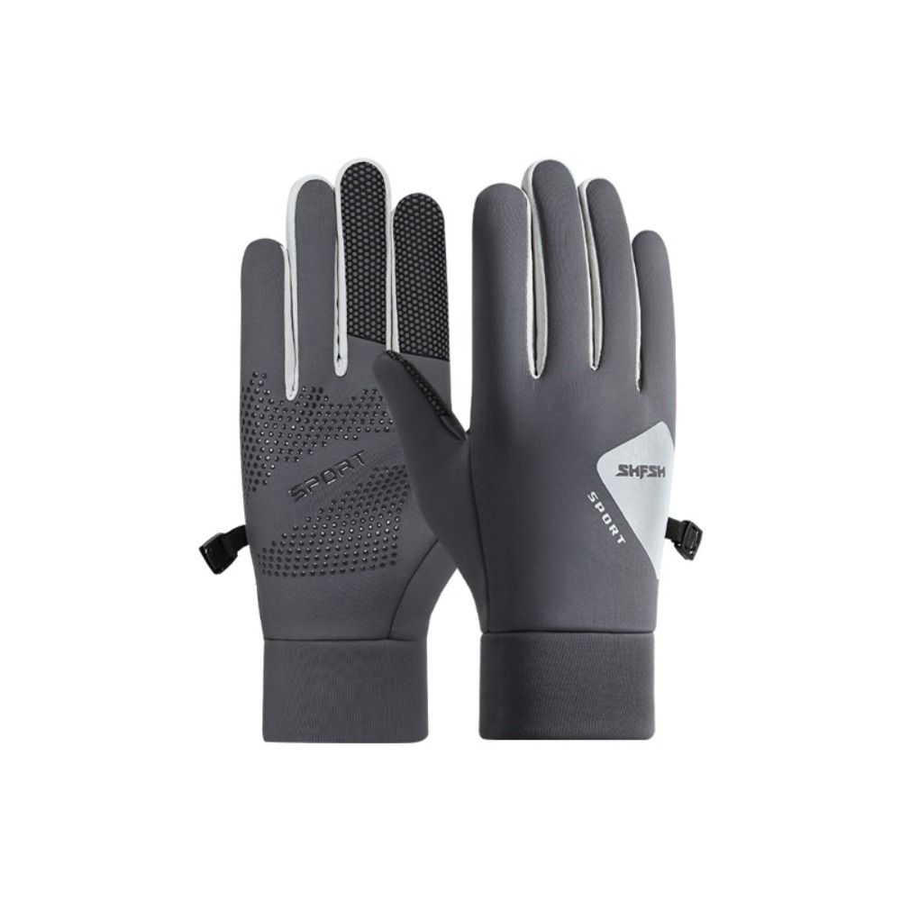Warm Full Finger Gloves Anti-Slip TouchScreen Mittens Comfortable Cold-proof Gloves Running