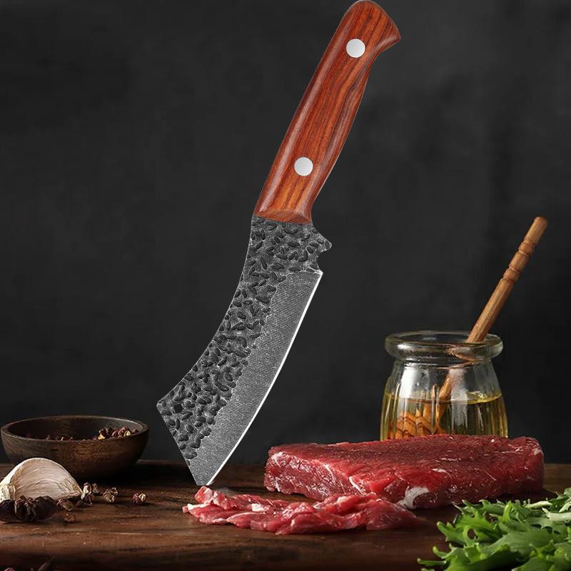 2 PCS Stainless Steel Boning Knives Multipurpose Knife Knives Pocket Knives Cooking Knives for Kitchen High Carbon Steel Professional Kitchen