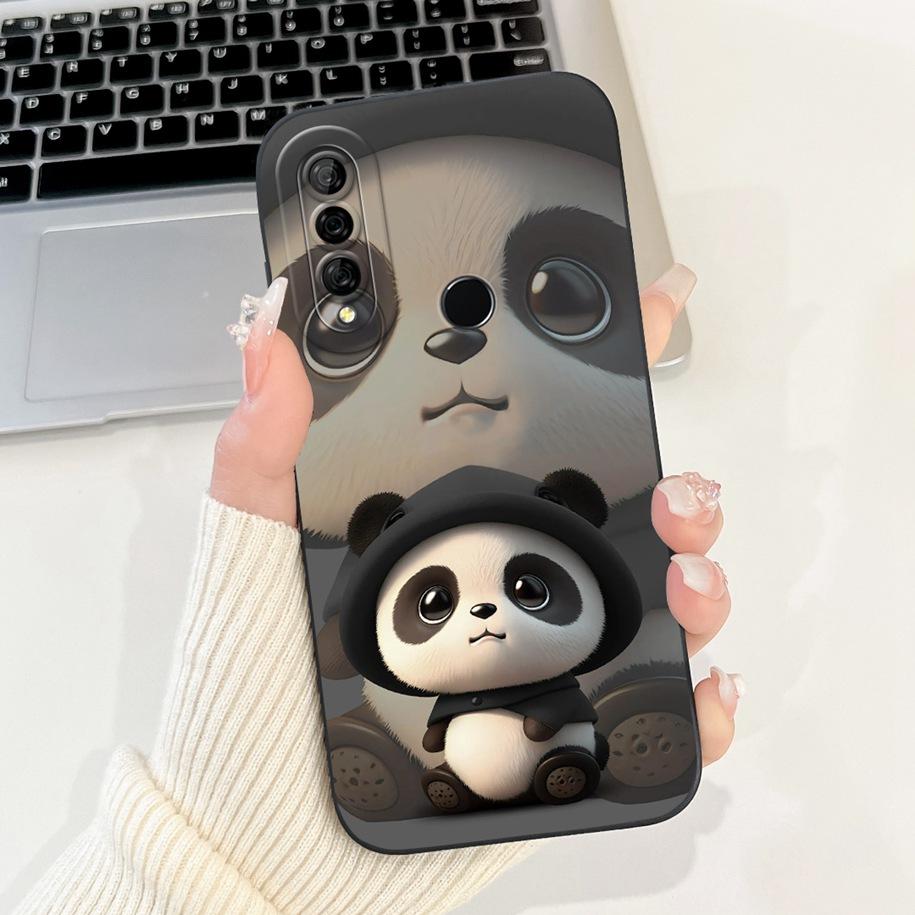 For Huawei P30 Lite Case MAR-LX1A MAR-LX2 Cover Cute Panda Rabbit Soft Silicone Phone Case For Huawei P30Lite Nova 4e Fundas New