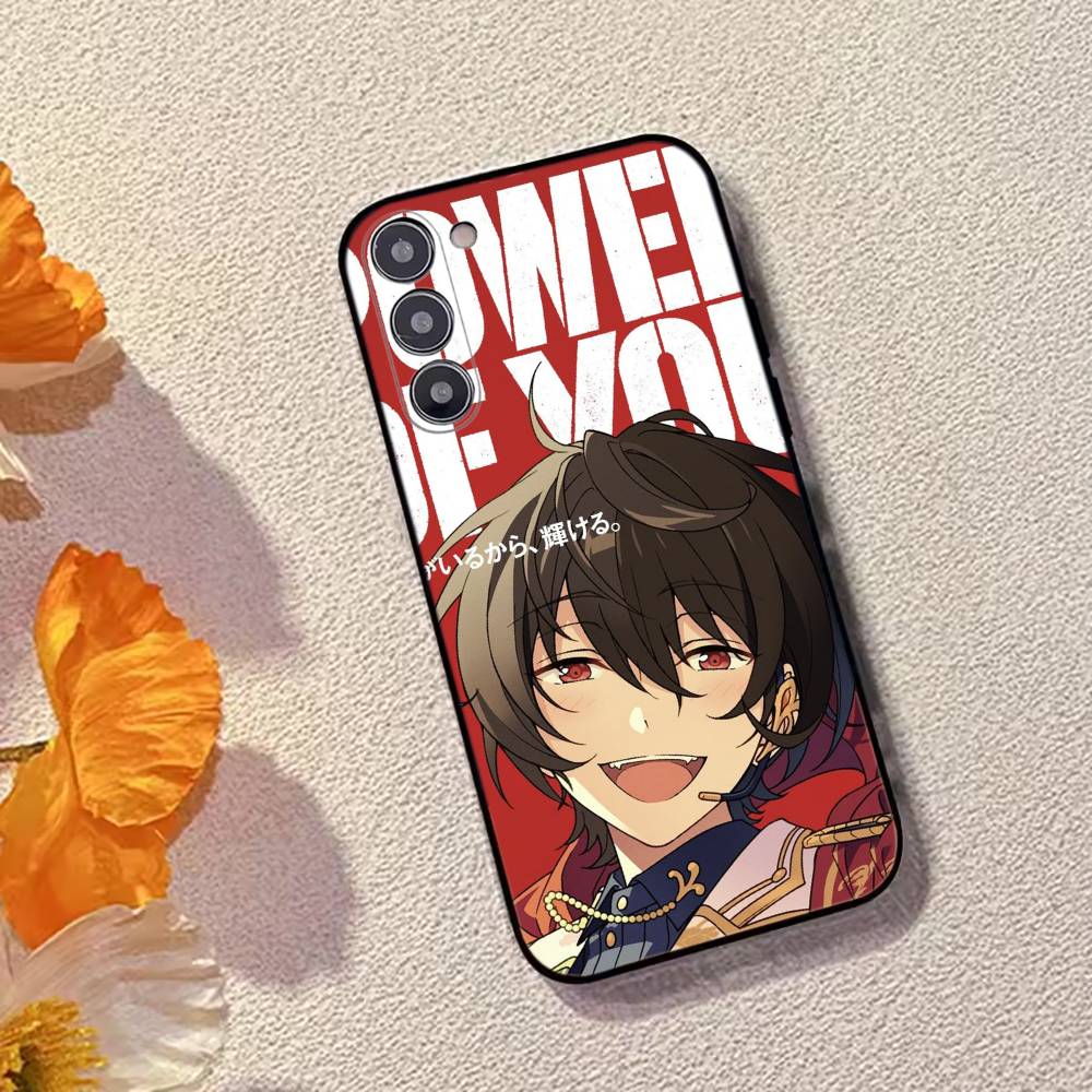 Чехол для телефона Sakuma R-Ritsu Game Ensemble Stars для Samsung Galaxy A73,A72,A71,A70,A53,A52,A51, Мягкий силиконовый черный чехол