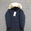 Mens Waterproof Parka Coat With Detachable Faux Fur Collar 90% White Duck Down Fill Winter Warm Outerwear