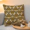 The Republic Of Ghana Kente Cloth Cushion Cover Linen SkinFriendly Soft Decorative Case For Sofa Home Decor Pillow Cover