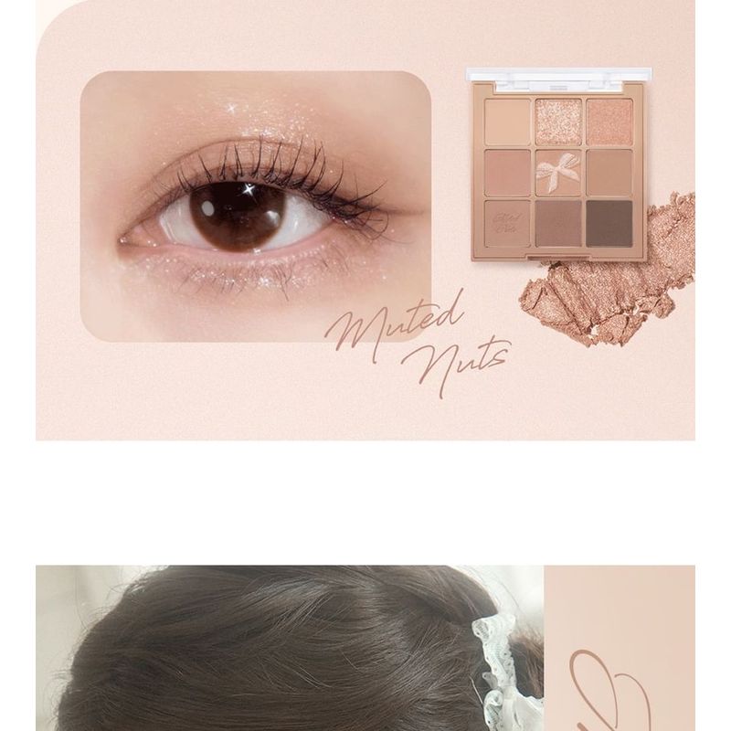 DASIQUE Палетка теней Muted Nuts Collection