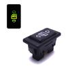 Universal Auto Car Power Window Switch Lifting Switch 6-pin DC 12V 24V 10A Green Light Color ON/OFF Push Car Button Switch