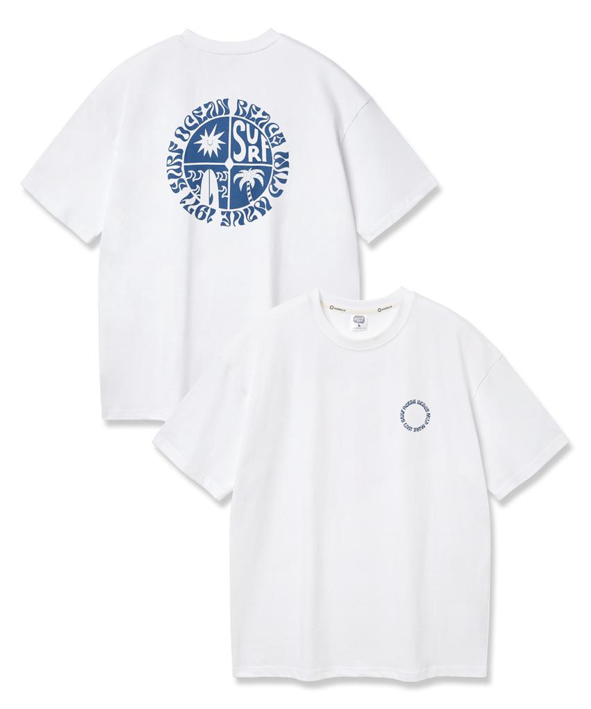 ALVINCLO 1971 Surf Oversized Short Sleeve Tee Ast4706 (3 Colors)