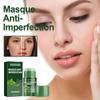Маска-карандаш с зеленым чаем, очищающая, восстанавливающая, закрытые прыщи, следы от прыщей, твердая маска для контроля жирности