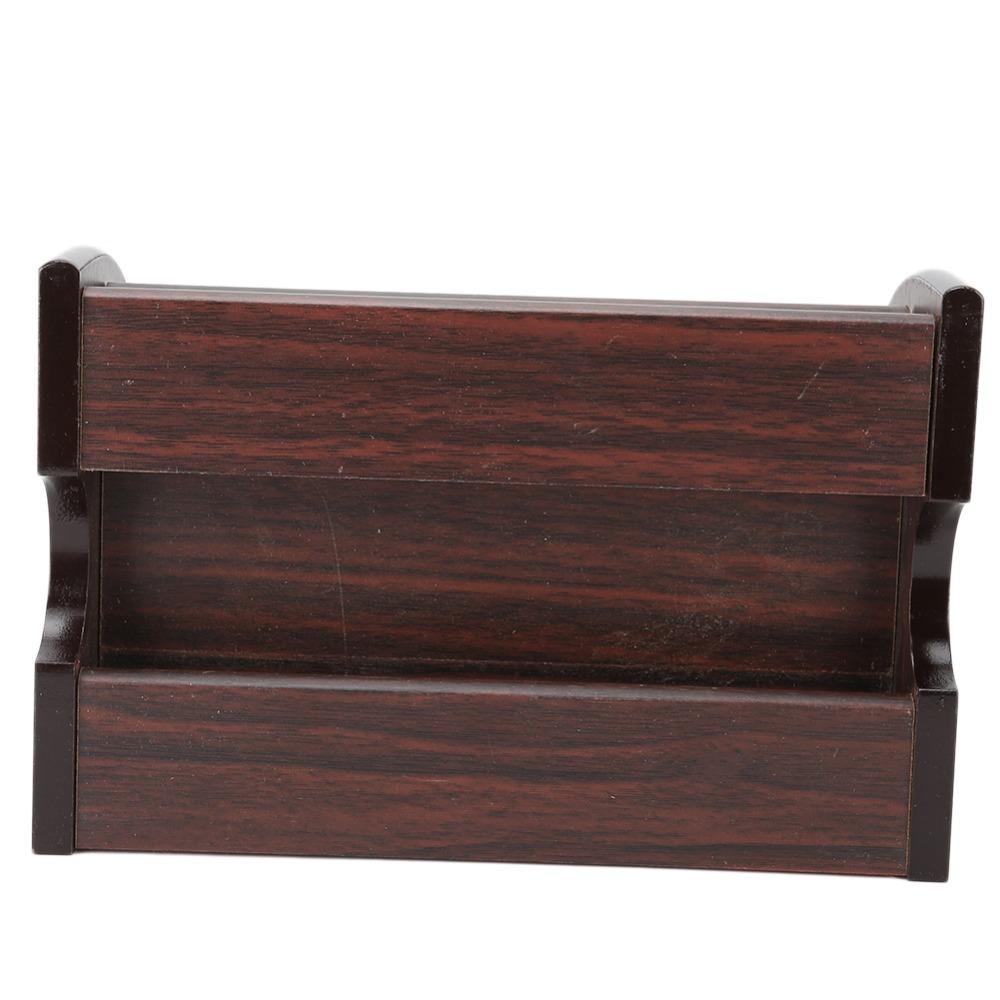 Brown Multi-function Desktop Pen Storage Rack Home Desktop Sundry Storage