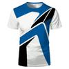 Hot Selling 3d Sports Print T-shirt Men's Summer Fashion Breathable Explosive Short Sleeve T-shirt Trendy Handsome T-shirt