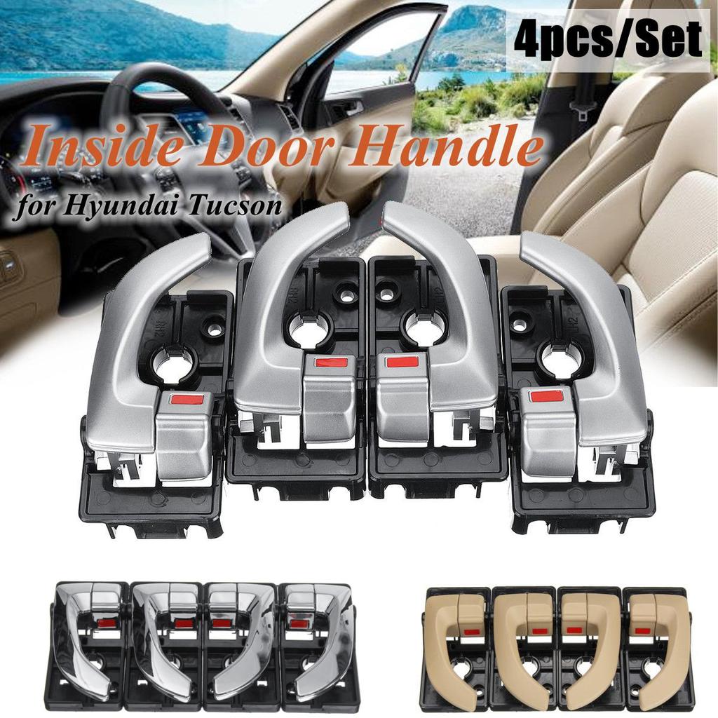 2шт 4шт слева&;Запасной комплект правой внутренней дверной ручки левого и правого автомобиля для Hyundai Tucson 2005 -