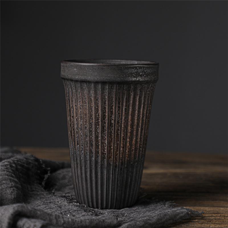 Керамическая чашка для завтрака, высококачественная пара, чашка для воды, грубая керамическая чашка для кофе, ретро-креативная чашка