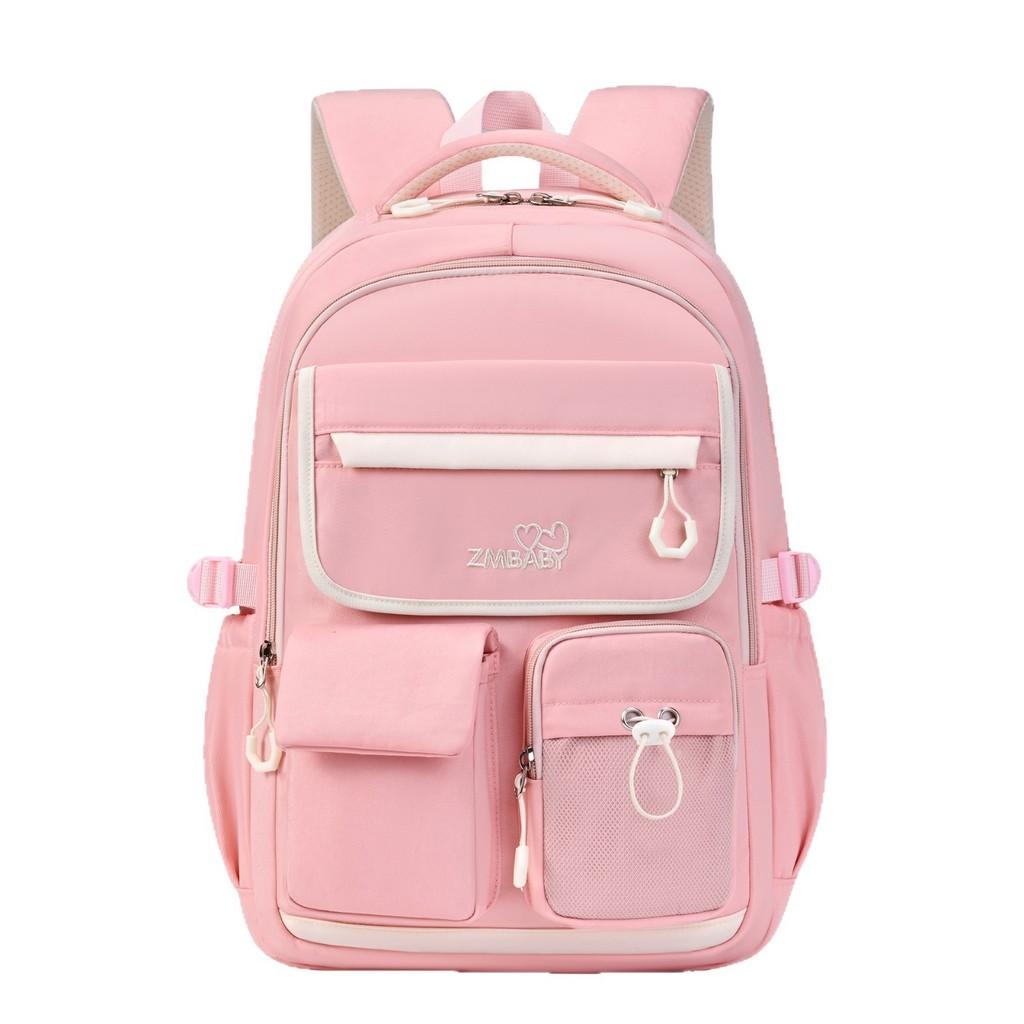 Oxford Cloth Junior School Backpack For Girls With Breathable And Lightweight Design