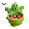 Creative Desk Storage Ornament 3D Printed Ghost Candy Bowl for Halloween Party Decorations, Multi-functional Desktop Cute Supplies Organizer Trinkets
