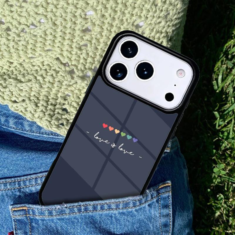 Gay Lesbian LGBT Rainbow Pride phone case cover Compatible with for IPhone 17air 16e 15 14 13 12 11Pro Max 17 Air
