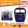 Автомобильное радио для Mitsubishi ASX 1 2010 - 2016 для стиля сенсорный экран навигация GPS 4G видео BT SWC мультимедиа стерео 5G WIFI DSP