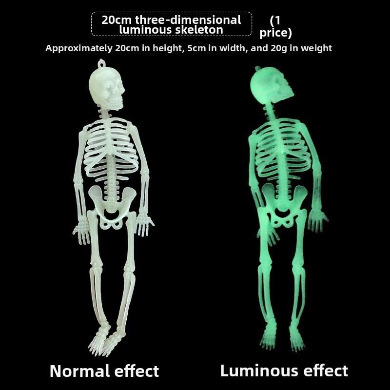 Glow in the Dark Skeleton Halloween Decoration