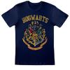 Harry Potter Unisex Adult Hogwarts Crest T-Shirt