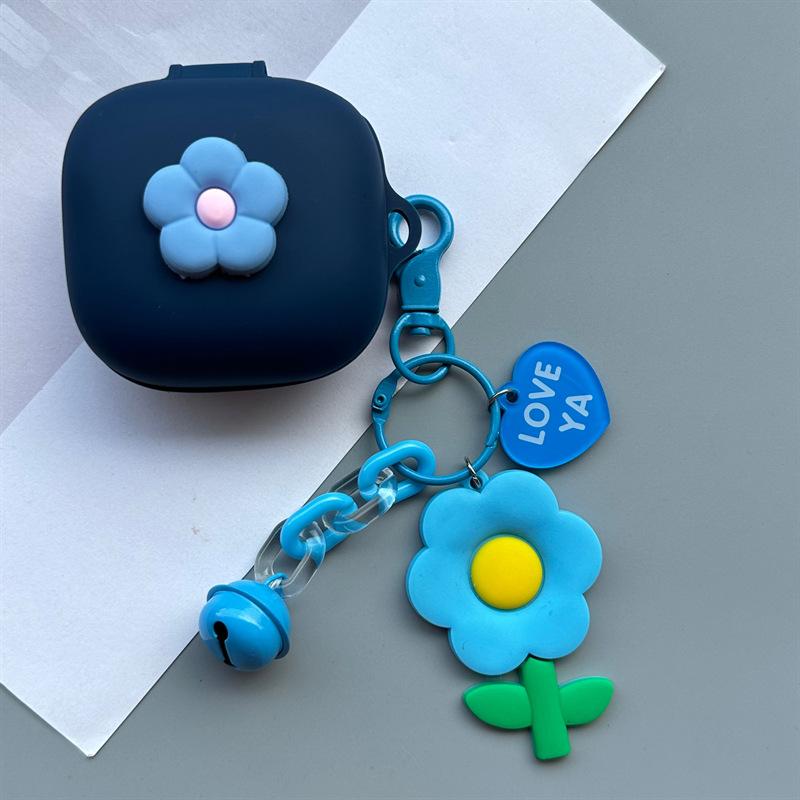 For Huawei Huawei FreeArc Wireless Bluetooth Headset Case Cartoon Silicone Flower Soft Case
