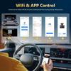 Dash Cam 4 Lens WiFi 24H Parking Monitor HD 1080P 360° Car Camera Video Recorder Anti-theft Black Box Rear View Camera Free OBD2