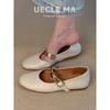Super Soft Lambskin~ Flat-soled Single Shoes Women's Soft-soled Ballet Shoes Are Beautiful and Not Tired of Feet with Skirts Mary Jane Shoes