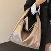 Large Capacity Soft Leather Bag Solid Color PU Top Handle Hot Sale Fashion Shoulder Bag High Quality and Versatile