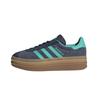 Кроссовки Gazelle Bold Shadow Navy Acid Mint Женские Синий Legend-Ink JQ6437