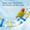 Wooden Bridge Swings Hanging Parrot Ladder New Climbing Ladder Toys  for Parakeet Cockatiel