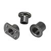 Thickened Welded T-Nut, Cold Heading Iron Plate, Round Imperial Fine Thread, Natural Color, Sizes M6/M8/M10.