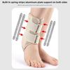Elastic Adjustable Sports Ankle Support Spring Bar/Aluminum Plate Ankle Support  Basketball