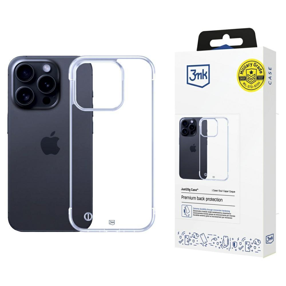 Etui do iPhone 16 Pro Max 3MK Clear przezroczyste