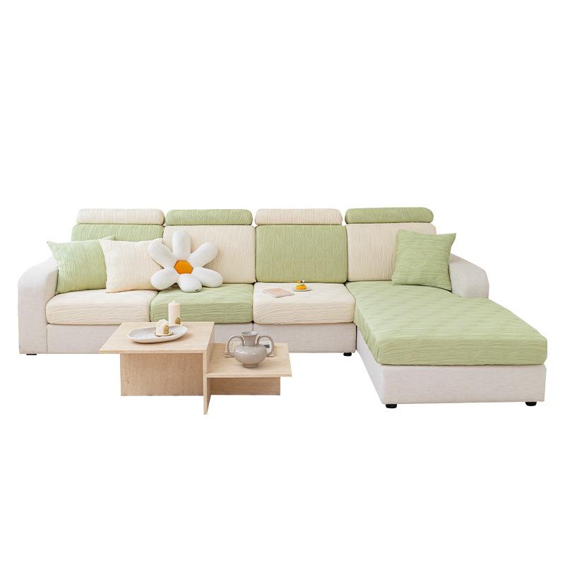 Summer Ice Silk Stretch Sofa Cover Cover All -Inclusive Universal Cover Universal New Sofa Cushion Summer Cover Towel
