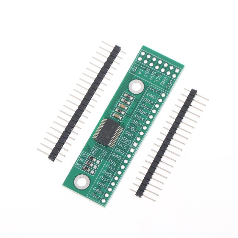 Mcp23017-E/Ss I2C Интерфейс к 16 Вводам/Выводам Iic Плата Расширения Ввода/Вывода Модуль Чип Mcp23017 3.0V-5.5V Для Arduino C51