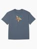 Pentangle Multi-coloured pentangle within a pentangle Oversized T-Shirt