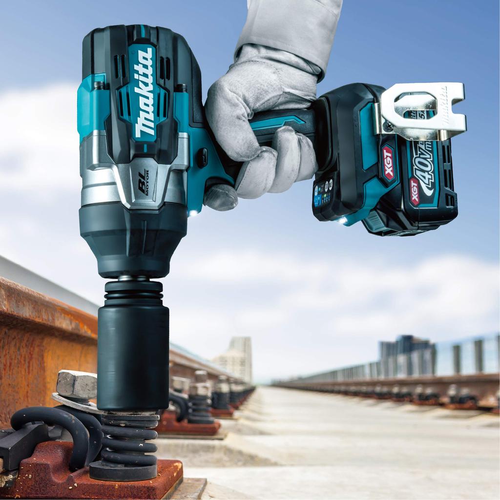 Makita TW001GZ 40Vmax Cordless Impact Wrench and Case Sold (Battery, Charger, Separately)