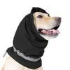 Dog Calming Hoodie Ears Cover Reflective Strips Adjustable Snood for Dogs Ear