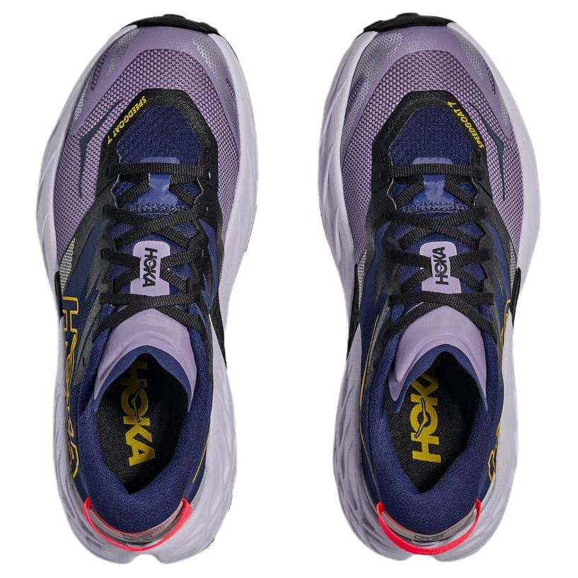 HOKA One One SPEEDGOAT 7 Кроссовки для трейлраннинга Женские Синие Широкая посадка 1171931-BMS