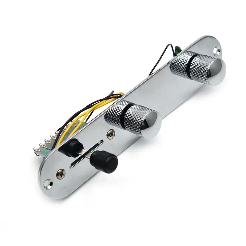 1 шт. Way Проводной Загруженный Предварительно распаянный Жгут Контрольной Пластины Переключатель Ручки для Tele Telecaster Гитарные Детали Гитарные Аксессуары