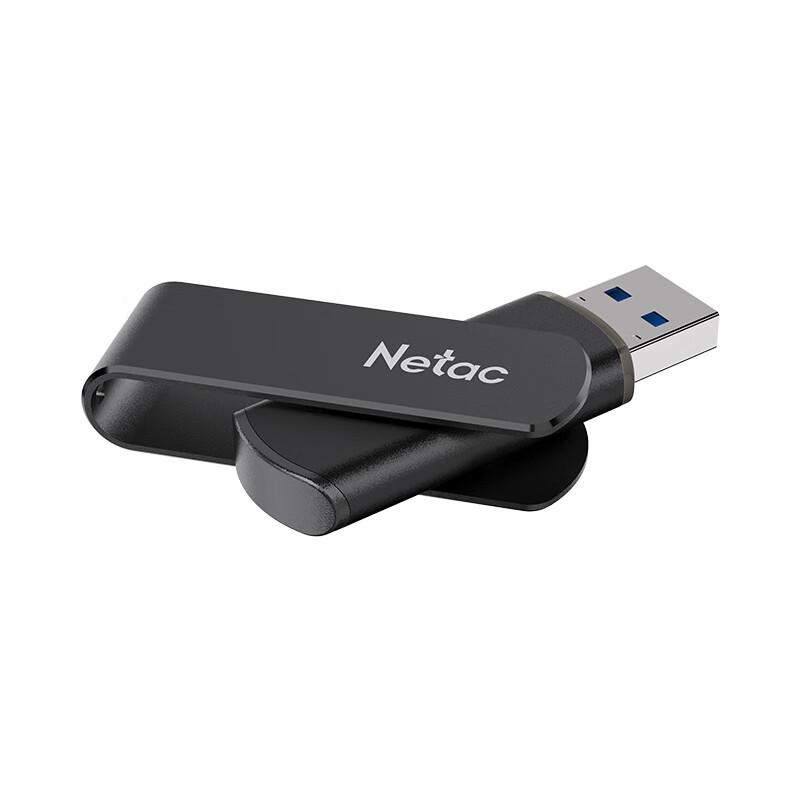 Netac Металлическая флеш-накопитель G726 USB 3.2 с поворотным механизмом