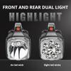 Powerful LED Flashlight, Outdoor Portable Searchlight, Torch Solar+USB Rechargeable Waterproof Power Bank Lights Hand Lamp