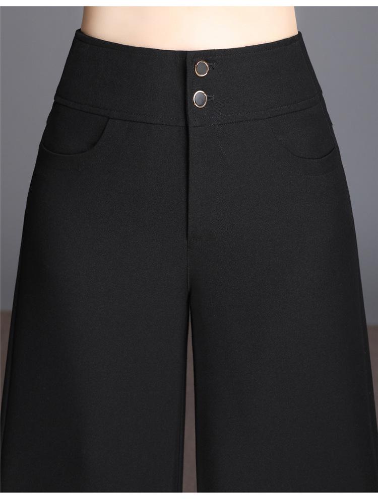Brand 2025 Women's Wide-Leg Suit Pants: A Chic, Versatile Choice for Autumn/Winter.