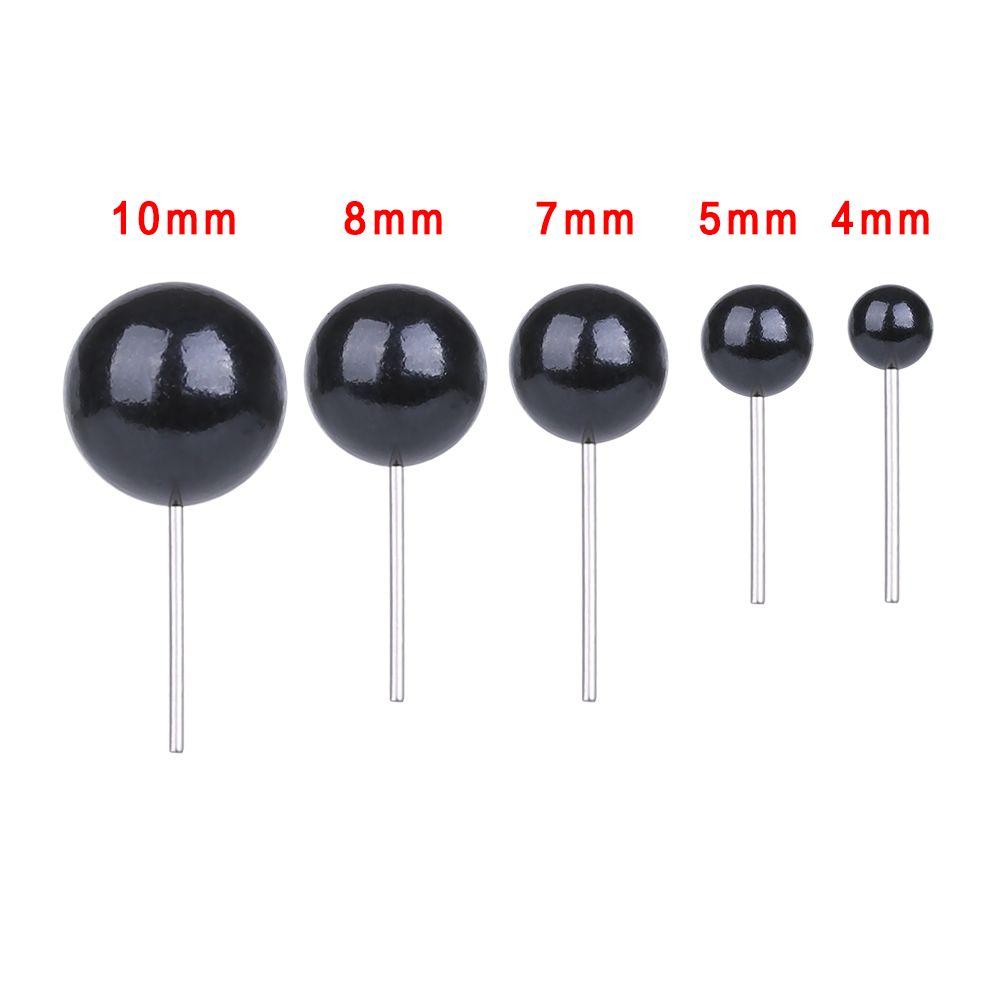 4/5/7/8/10mm Plastic Animals Puppets making Dolls Accessories Bears Needle Felting Black Glass Eyes