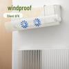 Universal Wall-Mounted Air Conditioner Deflector: Windproof, Anti-Direct Blow Air Guide for Postpartum Comfort