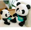 Mink Velvet Panda Plush Toy - Cute Stuffed Panda Doll for Girls, Perfect Birthday Gift Pillow