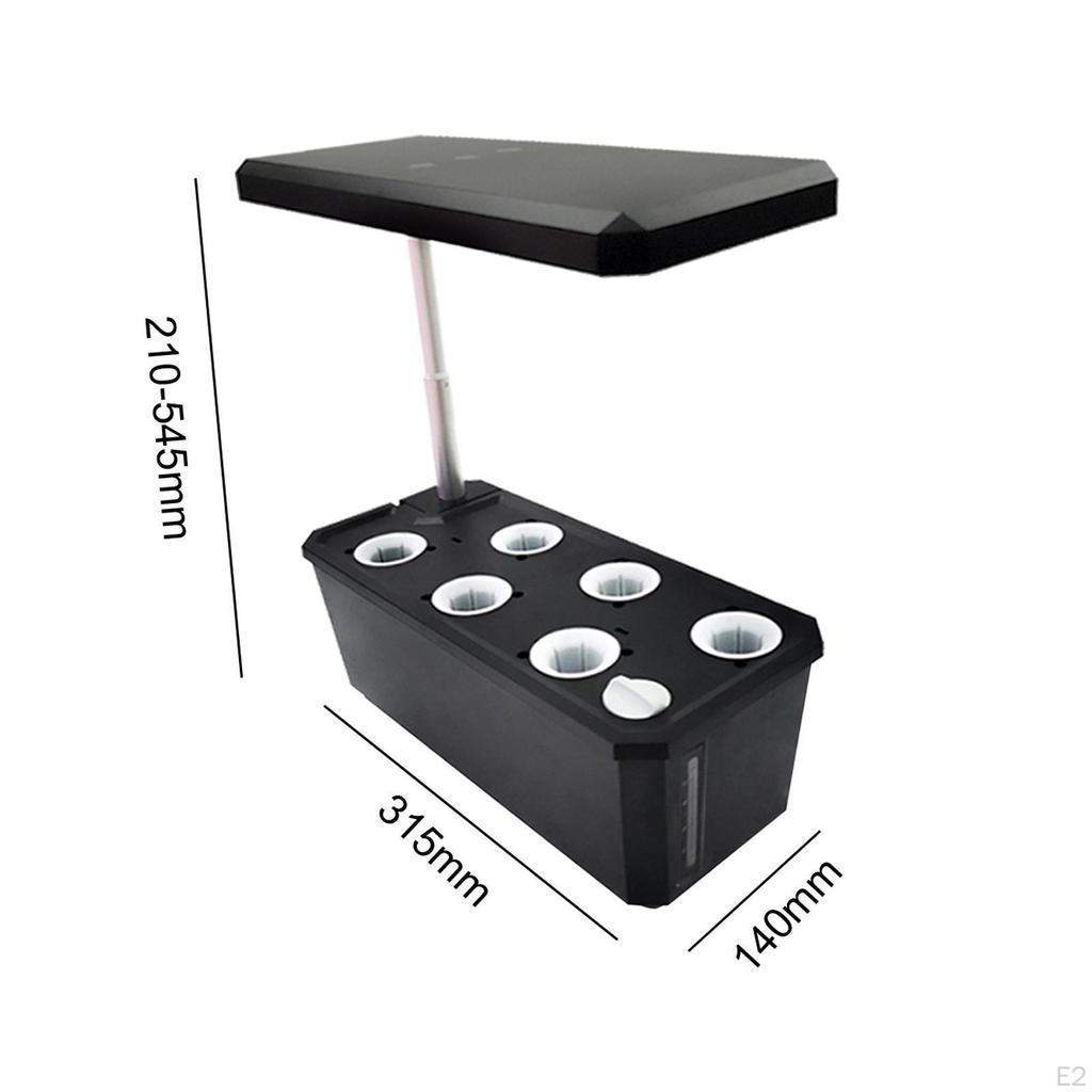 Гидропонная машина для выращивания растений, циркуляционный водяной насос, стабильный портативный комплект для проращивания семян в питомнике